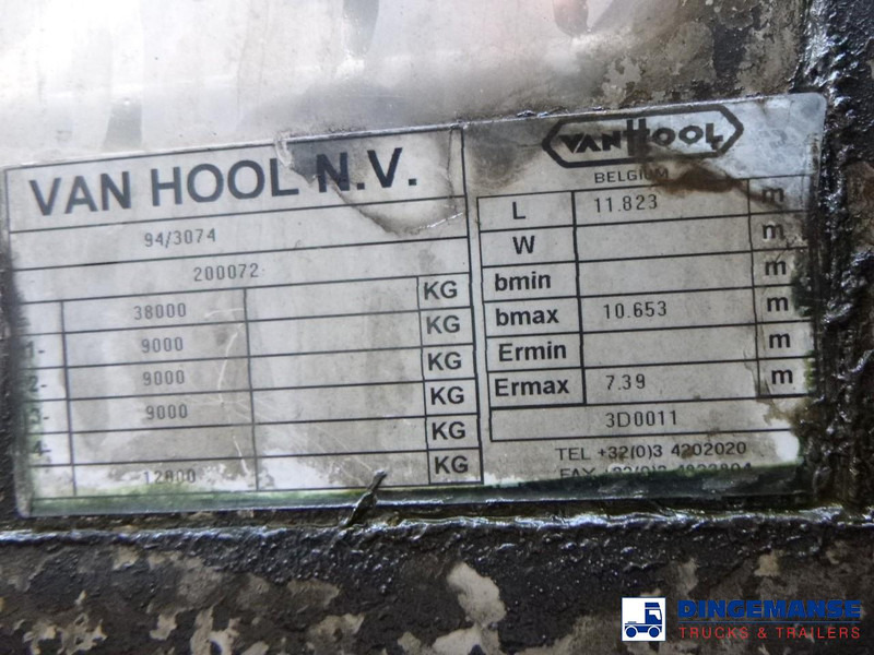 Leasing of Van Hool Chemical tank inox L4BH 30 m3 / 1 comp / ADR 29/08/24 Van Hool Chemical tank inox L4BH 30 m3 / 1 comp / ADR 29/08/24: picture 20 Leasing of Van Hool Chemical tank inox L4BH 30 m3 / 1 comp / ADR 29/08/24 Van Hool Chemical tank inox L4BH 30 m3 / 1 comp / ADR 29/08/24: picture 20