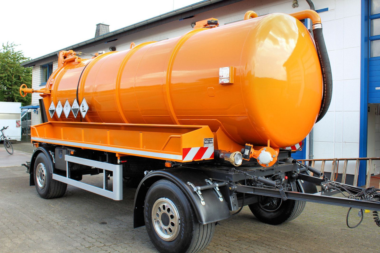 Kutschke / Kroll 10m³ Saug u.Druck ADR INOX - Tank trailer: picture 4 Kutschke / Kroll 10m³ Saug u.Druck ADR INOX - Tank trailer: picture 4