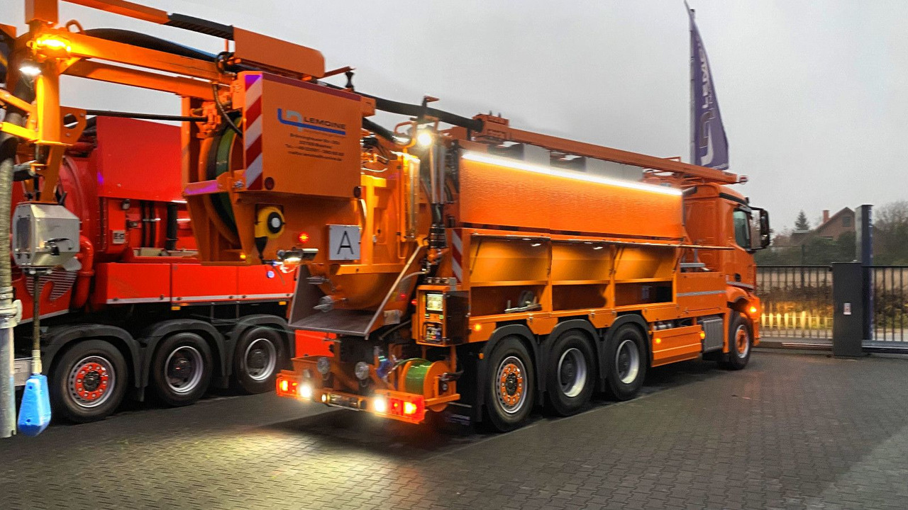 Mercedes-Benz Arocs 3551 8x4 Müller 16mCanalmaster F160EWA WRG - Vacuum truck: picture 2 Mercedes-Benz Arocs 3551 8x4 Müller 16mCanalmaster F160EWA WRG - Vacuum truck: picture 2