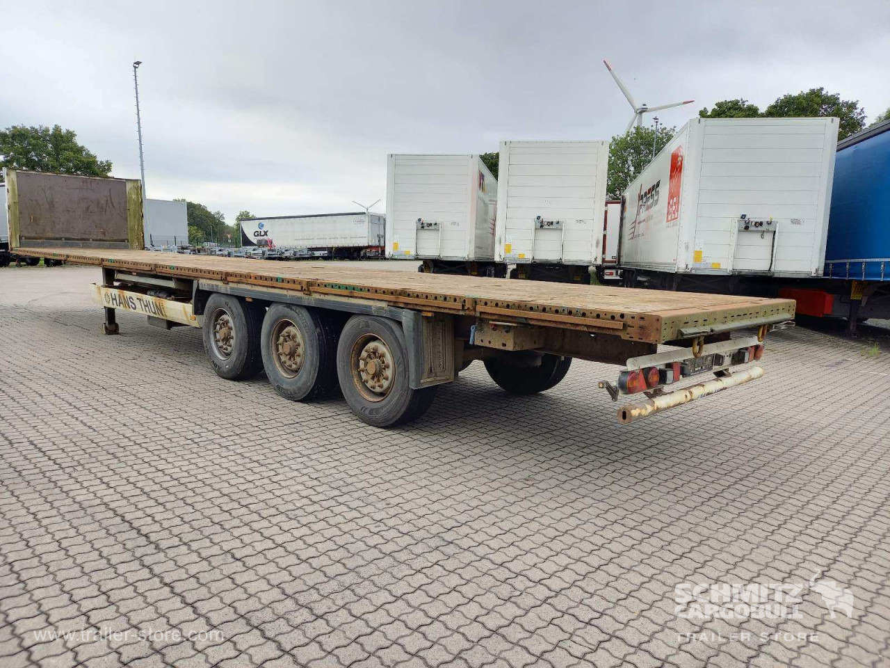 KRONE Auflieger Plateau Standard - Dropside/ Flatbed semi-trailer: picture 3 KRONE Auflieger Plateau Standard - Dropside/ Flatbed semi-trailer: picture 3