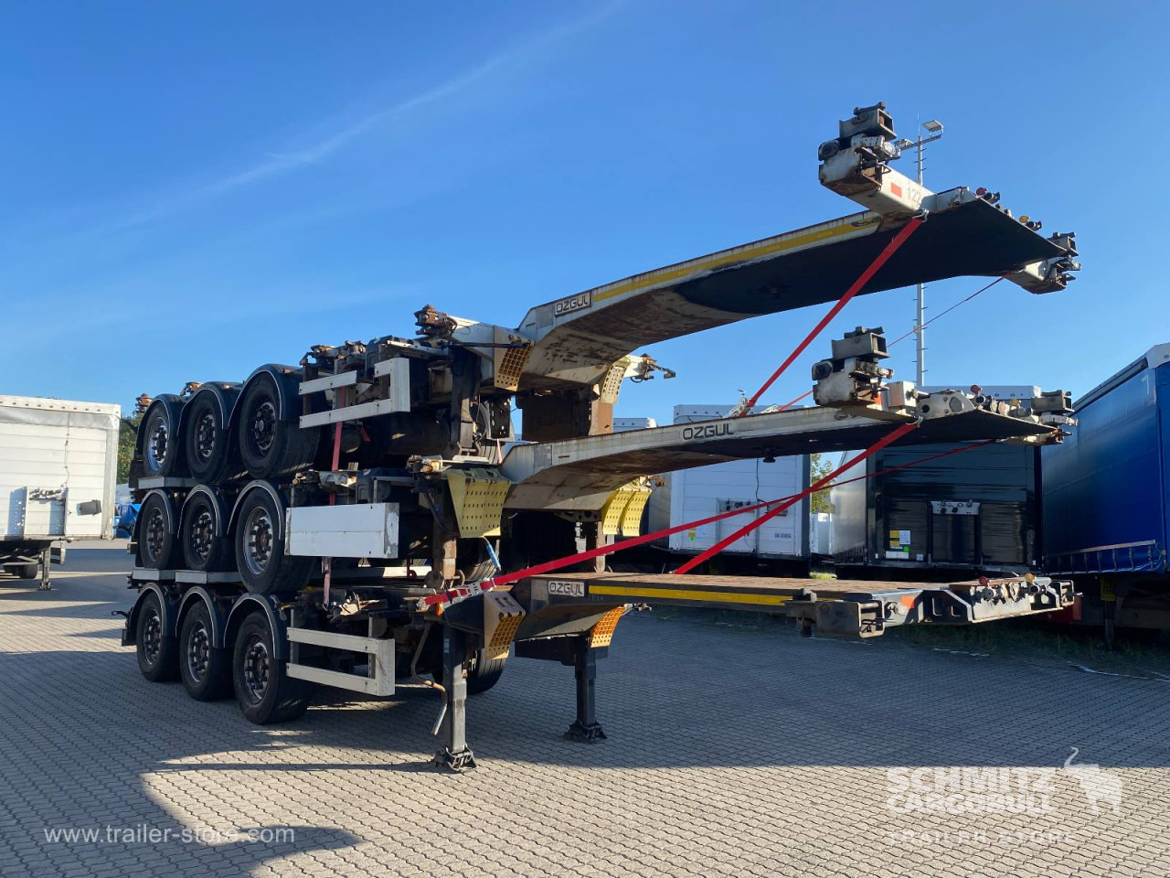 SCHMITZ Auflieger Containerfahrgestell Standard - Container transporter/ Swap body semi-trailer: picture 1 SCHMITZ Auflieger Containerfahrgestell Standard - Container transporter/ Swap body semi-trailer: picture 1