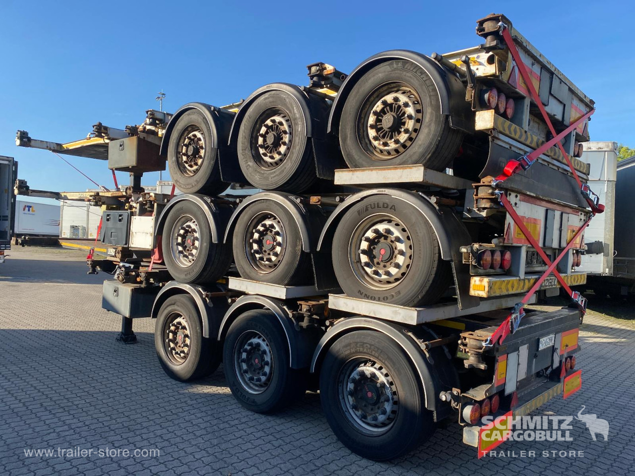 SCHMITZ Auflieger Containerfahrgestell Standard - Container transporter/ Swap body semi-trailer: picture 3 SCHMITZ Auflieger Containerfahrgestell Standard - Container transporter/ Swap body semi-trailer: picture 3