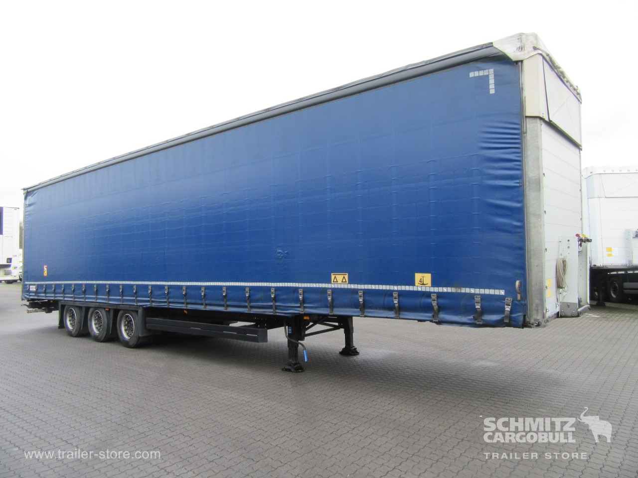 SCHMITZ Auflieger Curtainsider Mega - Curtainsider semi-trailer: picture 1 SCHMITZ Auflieger Curtainsider Mega - Curtainsider semi-trailer: picture 1