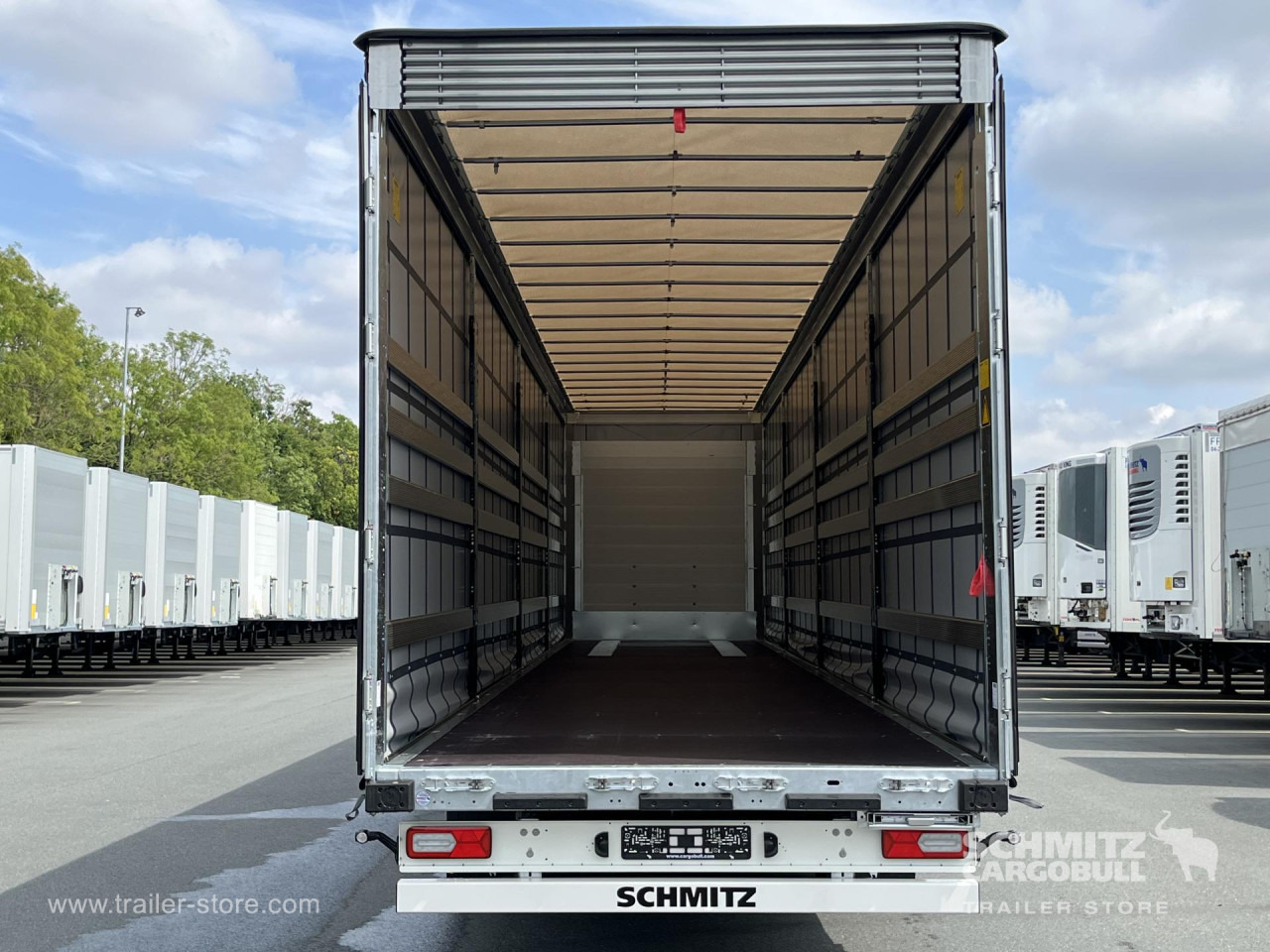 SCHMITZ Auflieger Curtainsider Mega - Curtainsider semi-trailer: picture 4 SCHMITZ Auflieger Curtainsider Mega - Curtainsider semi-trailer: picture 4
