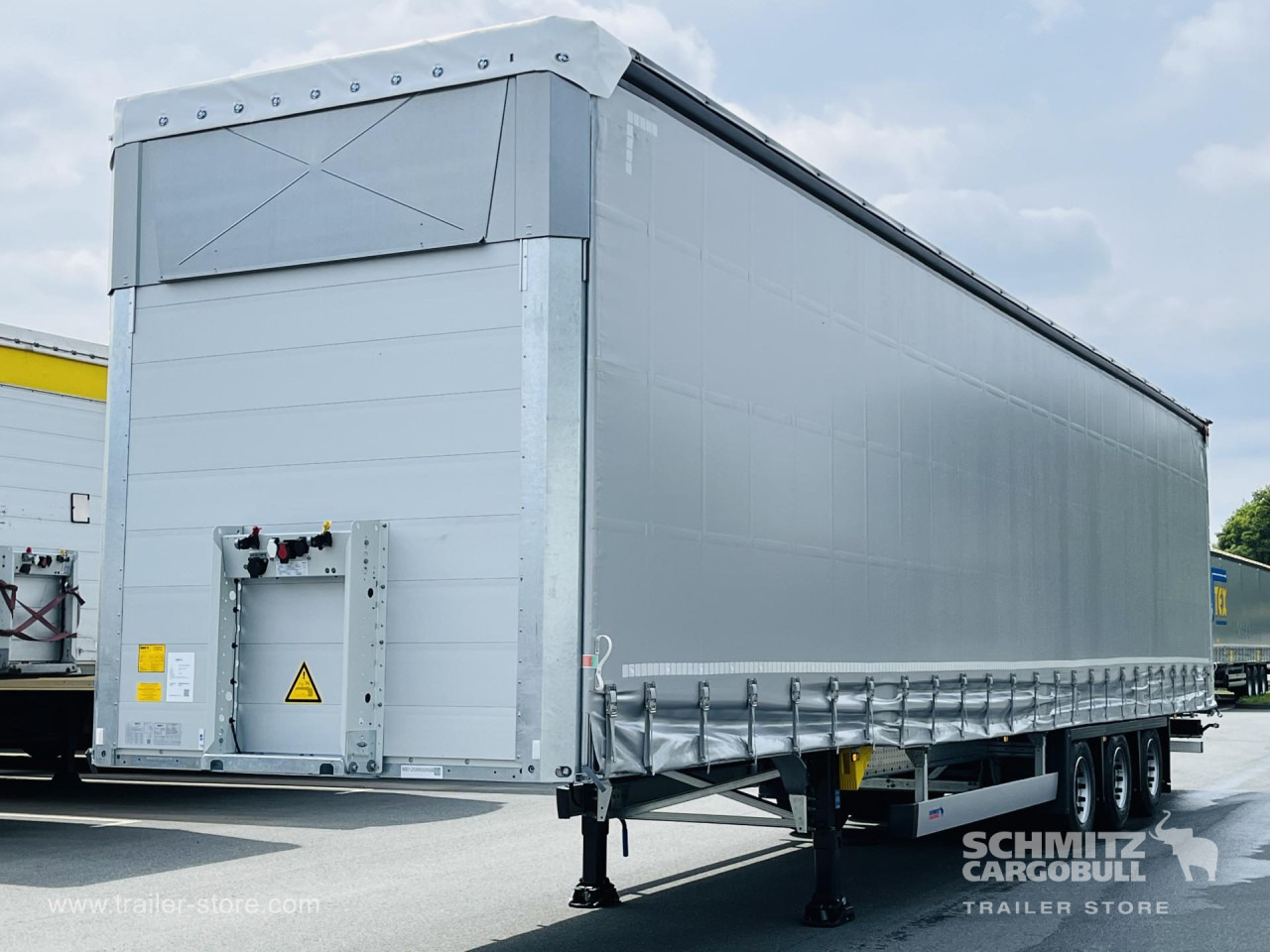 SCHMITZ Auflieger Curtainsider Mega - Curtainsider semi-trailer: picture 1 SCHMITZ Auflieger Curtainsider Mega - Curtainsider semi-trailer: picture 1