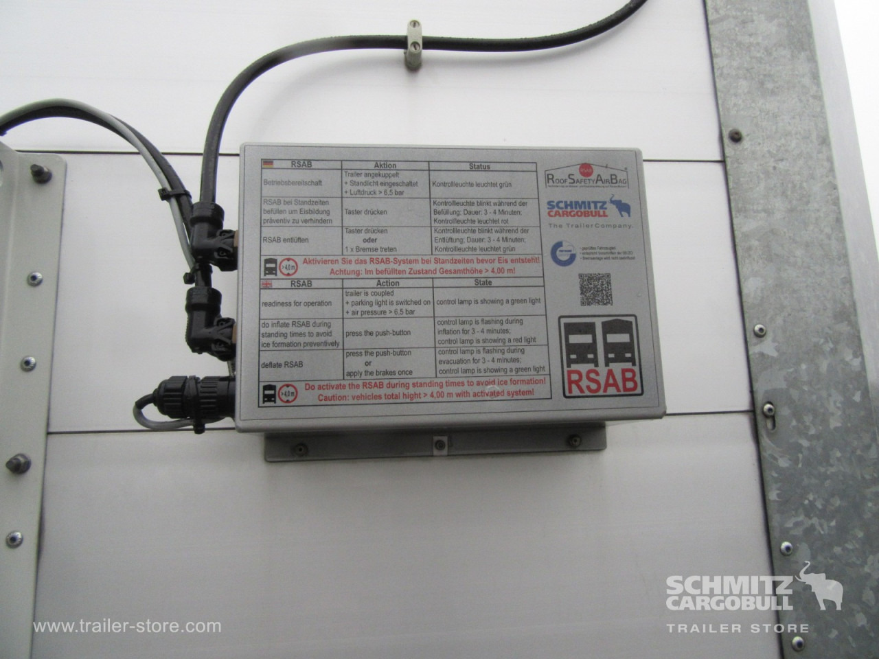 Curtainsider semi-trailer SCHMITZ Auflieger Curtainsider Standard: picture 6