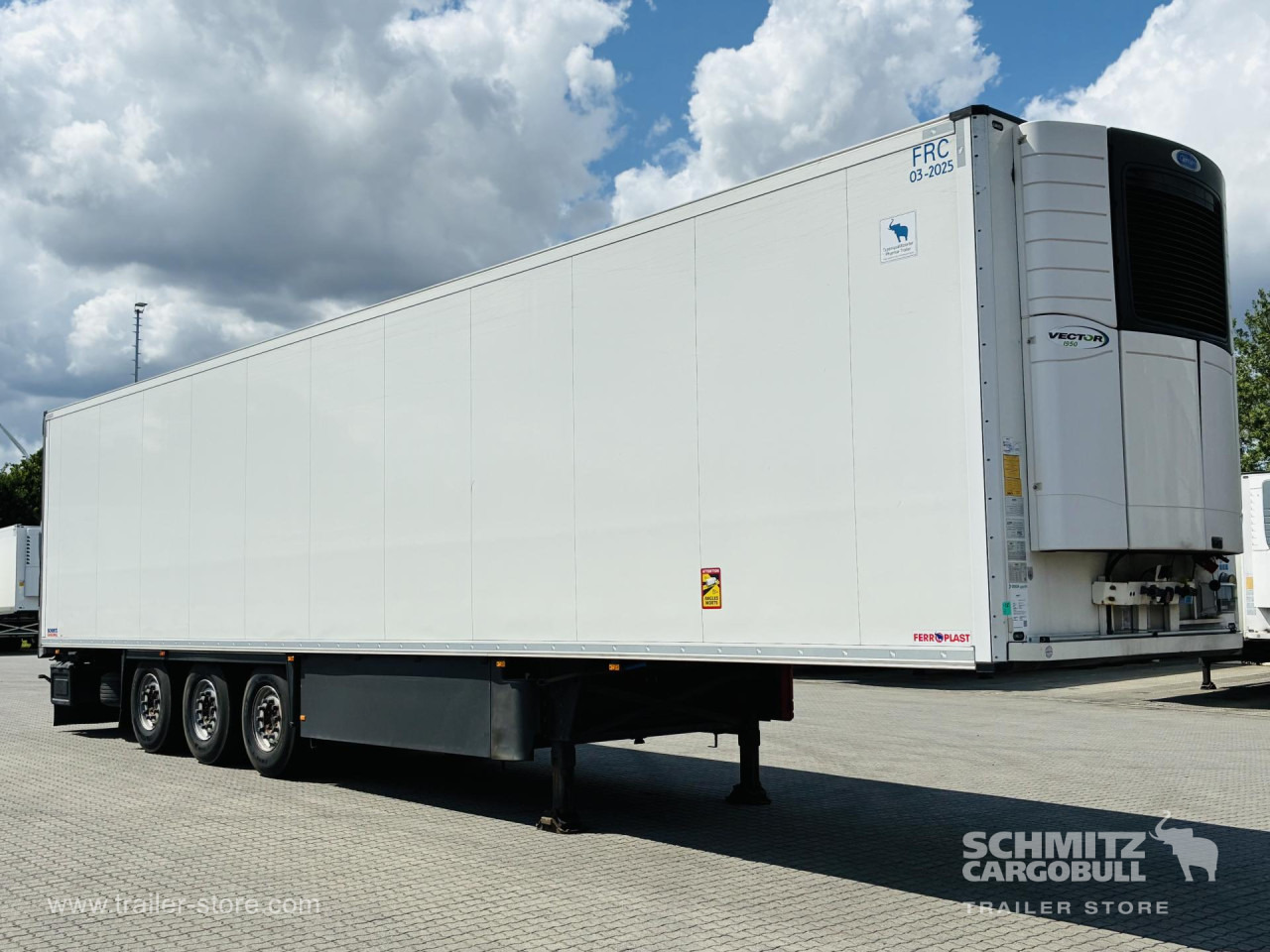 Isothermal semi-trailer SCHMITZ Auflieger Tiefkühler Standard Double deck: picture 1