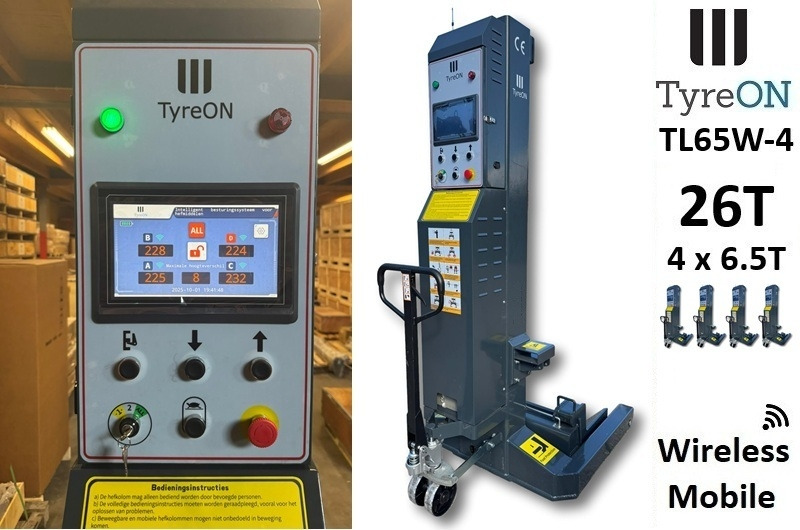 TL65W-4 26T wireless - 4 x 6.5 T - Battery 24V DC / 3 kW per column - Large colour touch display - Other machinery: picture 3 TL65W-4 26T wireless - 4 x 6.5 T - Battery 24V DC / 3 kW per column - Large colour touch display - Other machinery: picture 3