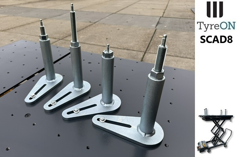 Workshop equipment SCAD8 adapter 8-piece set - height adjustable: picture 8
