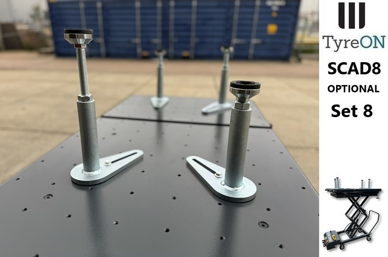 Workshop equipment SCAD8 adapter 8-piece set - height adjustable: picture 7