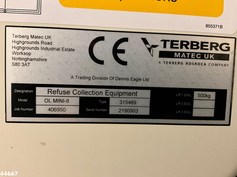 Leasing of DAF FA LF 230 Euro 6 RHD Terberg 8m³ Just 67.505 Km! DAF FA LF 230 Euro 6 RHD Terberg 8m³ Just 67.505 Km!: picture 17 Leasing of DAF FA LF 230 Euro 6 RHD Terberg 8m³ Just 67.505 Km! DAF FA LF 230 Euro 6 RHD Terberg 8m³ Just 67.505 Km!: picture 17