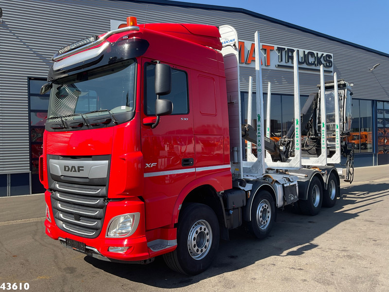 DAF FAD XF 530 8x4 Holzkran - Crane truck: picture 3 DAF FAD XF 530 8x4 Holzkran - Crane truck: picture 3