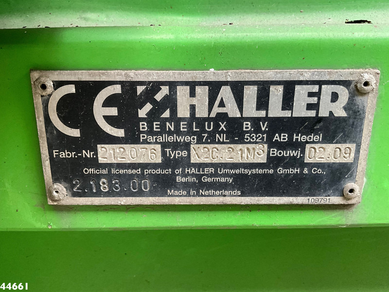 Garbage truck DAF FAG 75 CF 310 Haller 21m³: picture 18