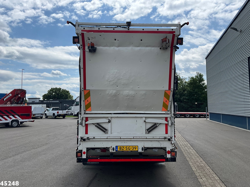 Garbage truck DAF FAN 75 CF 250 Hiab 21 Tonmeter laadkraan + weegsysteem: picture 6