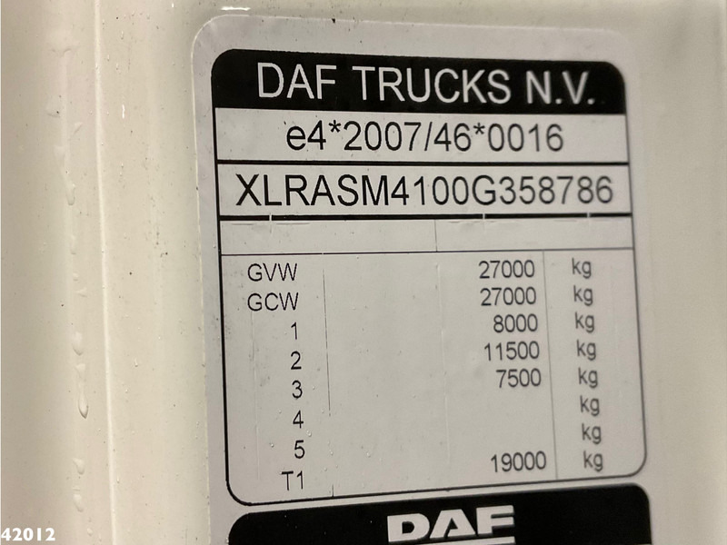 Leasing of DAF FAN CF 340 Hiab 23 Tonmeter laadkraan DAF FAN CF 340 Hiab 23 Tonmeter laadkraan: picture 13