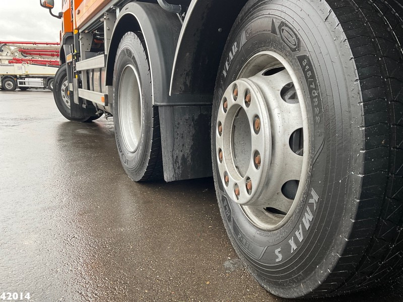 Garbage truck DAF FAN CF 340 Hiab 23 ton/meter laadkraan Welvaarts weighing system: picture 7