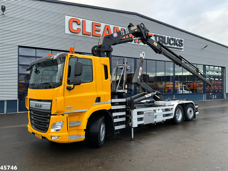 DAF FAN CF 370 Euro 6 HMF 22 Tonmeter laadkraan Just 149.152 km! - Hook lift truck, Crane truck: picture 1 DAF FAN CF 370 Euro 6 HMF 22 Tonmeter laadkraan Just 149.152 km! - Hook lift truck, Crane truck: picture 1