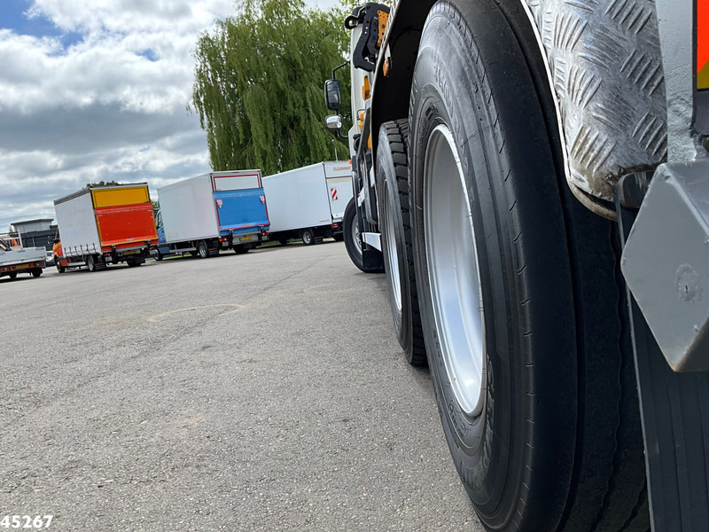 Hook lift truck, Crane truck DAF FAS 85 CF 410 Effer 16 Tonmeter laadkraan: picture 10