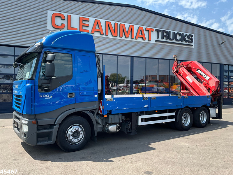 Iveco Stralis 500 6x4 MKG 54 Tonmeter laadkraan - Dropside/ Flatbed truck, Crane truck: picture 4 Iveco Stralis 500 6x4 MKG 54 Tonmeter laadkraan - Dropside/ Flatbed truck, Crane truck: picture 4