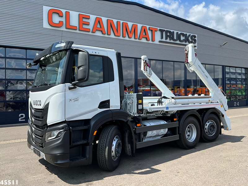 Iveco X-WAY AD280X42Y Retarder Meiller 16 ton portaalarmsysteem NEW & UNUSED! - Skip loader truck: picture 1 Iveco X-WAY AD280X42Y Retarder Meiller 16 ton portaalarmsysteem NEW & UNUSED! - Skip loader truck: picture 1