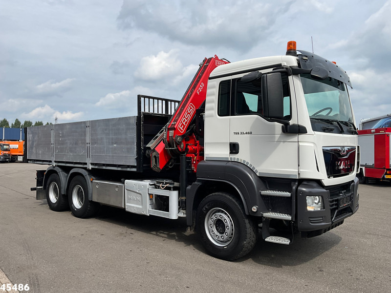 Tipper, Crane truck MAN TGS 33.460 6x4 Euro 6 Fassi 23 Tonmeter laadkraan Just 137.258 Km!: picture 10