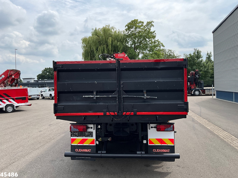 Tipper, Crane truck MAN TGS 33.460 6x4 Euro 6 Fassi 23 Tonmeter laadkraan Just 137.258 Km!: picture 8