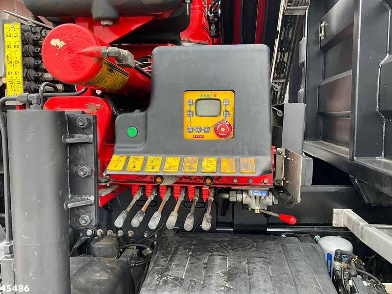 Tipper, Crane truck MAN TGS 33.460 6x4 Euro 6 Fassi 23 Tonmeter laadkraan Just 137.258 Km!: picture 16