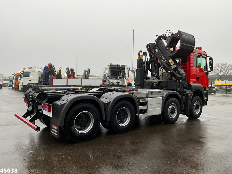 MAN TGS 35.400 8x4 Euro 6 HMF 16 Tonmeter Z-kraan - Hook lift truck, Crane truck: picture 4 MAN TGS 35.400 8x4 Euro 6 HMF 16 Tonmeter Z-kraan - Hook lift truck, Crane truck: picture 4