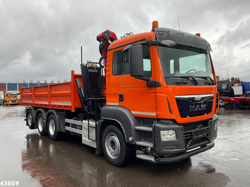 Tipper, Crane truck MAN TGS 35.400 8x4 Euro 6 Palfinger 17 Tonmeter Z-kraan: picture 6 Tipper, Crane truck MAN TGS 35.400 8x4 Euro 6 Palfinger 17 Tonmeter Z-kraan: picture 6