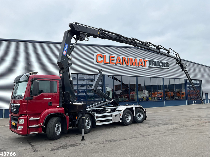 MAN TGS 35.480 8x4H Euro 6 HMF 40 Tonmeter laadkraan + Fly-Jib - Crane truck: picture 1 MAN TGS 35.480 8x4H Euro 6 HMF 40 Tonmeter laadkraan + Fly-Jib - Crane truck: picture 1