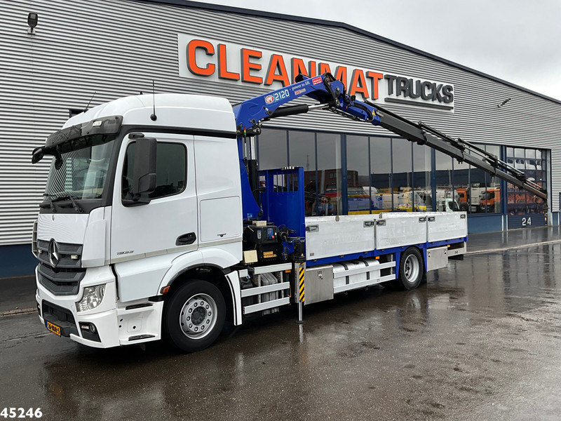 Mercedes-Benz Actros 1833 Euro 6 HMF 21 Tonmeter laadkraan - Crane truck: picture 1 Mercedes-Benz Actros 1833 Euro 6 HMF 21 Tonmeter laadkraan - Crane truck: picture 1