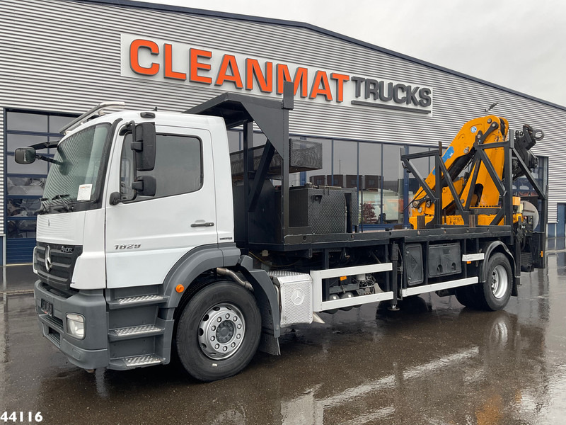 Crane truck Mercedes-Benz Axor 1929 Effer 30 Tonmeter laadkraan: picture 6