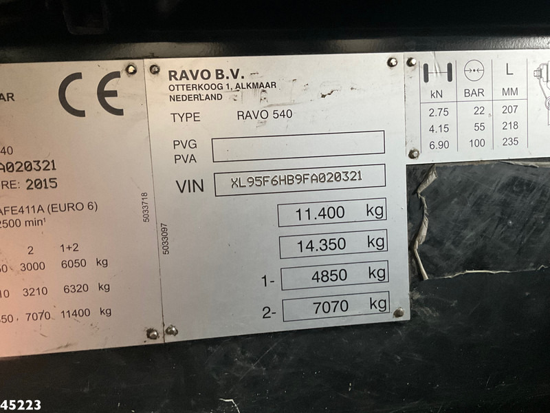 Road sweeper Ravo 540 Euro 6: picture 20