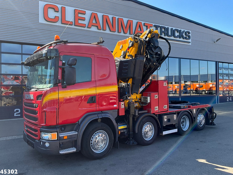 Scania G 480 8x2 Fassi 95 Tonmeter ladkraan + Fly-Jib - Crane truck: picture 2 Scania G 480 8x2 Fassi 95 Tonmeter ladkraan + Fly-Jib - Crane truck: picture 2