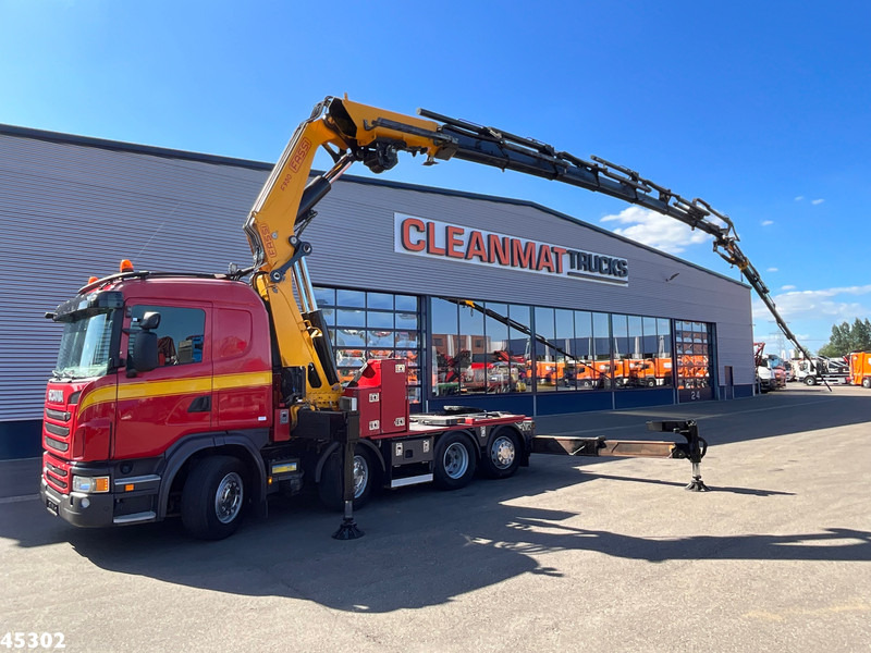 Scania G 480 8x2 Fassi 95 Tonmeter ladkraan + Fly-Jib - Crane truck: picture 1 Scania G 480 8x2 Fassi 95 Tonmeter ladkraan + Fly-Jib - Crane truck: picture 1