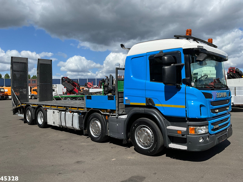 Scania P 410 8x2 Euro 6 Retarder Autotransporter met hydraulische oprijrampen - Autotransporter truck: picture 4 Scania P 410 8x2 Euro 6 Retarder Autotransporter met hydraulische oprijrampen - Autotransporter truck: picture 4