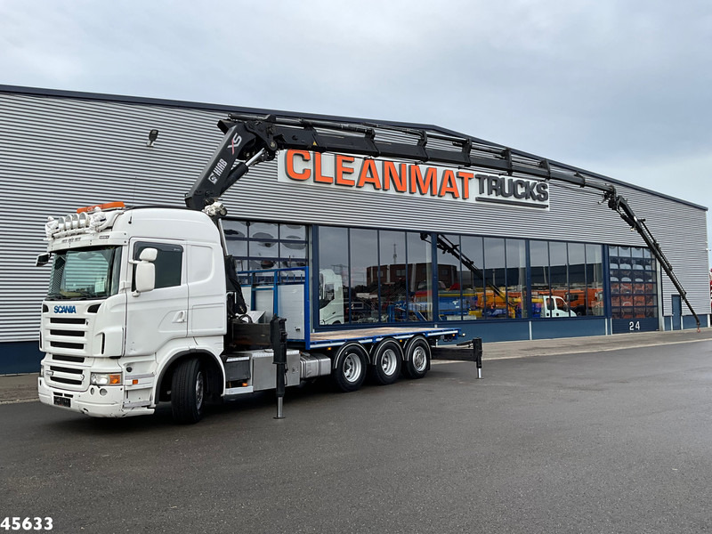 Scania R 560 V8 8x4 Retarder Hiab 47 Tonmeter laadkraan + Fly-Jib! - Crane truck: picture 1 Scania R 560 V8 8x4 Retarder Hiab 47 Tonmeter laadkraan + Fly-Jib! - Crane truck: picture 1