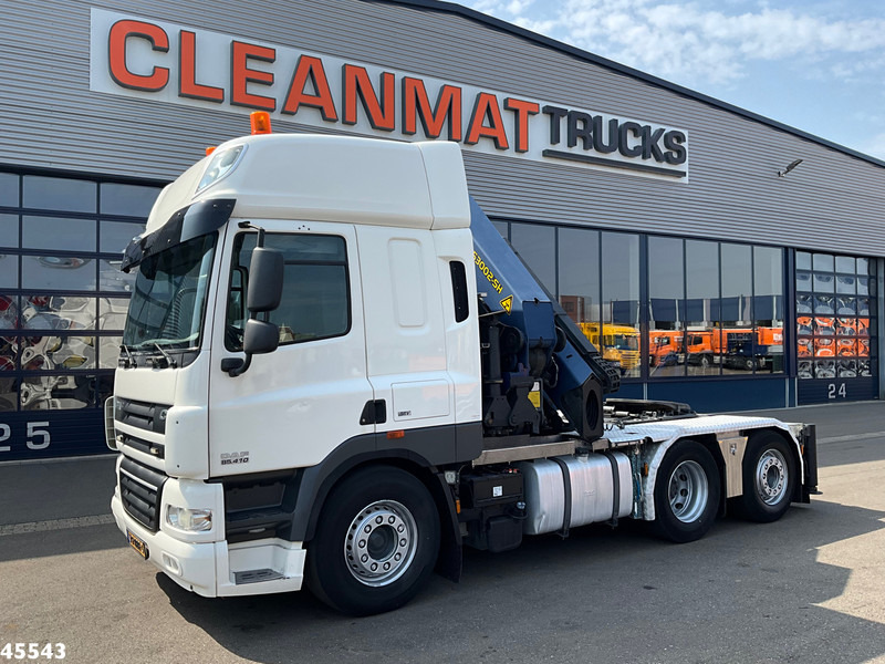 DAF FTN 85 CF 410 Palfinger 55 Tonmeter laadkraan + Pacton 2-assige oplegger met Tridec besturing - Tractor unit: picture 4 DAF FTN 85 CF 410 Palfinger 55 Tonmeter laadkraan + Pacton 2-assige oplegger met Tridec besturing - Tractor unit: picture 4