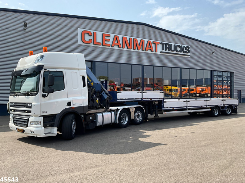 DAF FTN 85 CF 410 Palfinger 55 Tonmeter laadkraan + Pacton 2-assige oplegger met Tridec besturing - Tractor unit: picture 2 DAF FTN 85 CF 410 Palfinger 55 Tonmeter laadkraan + Pacton 2-assige oplegger met Tridec besturing - Tractor unit: picture 2