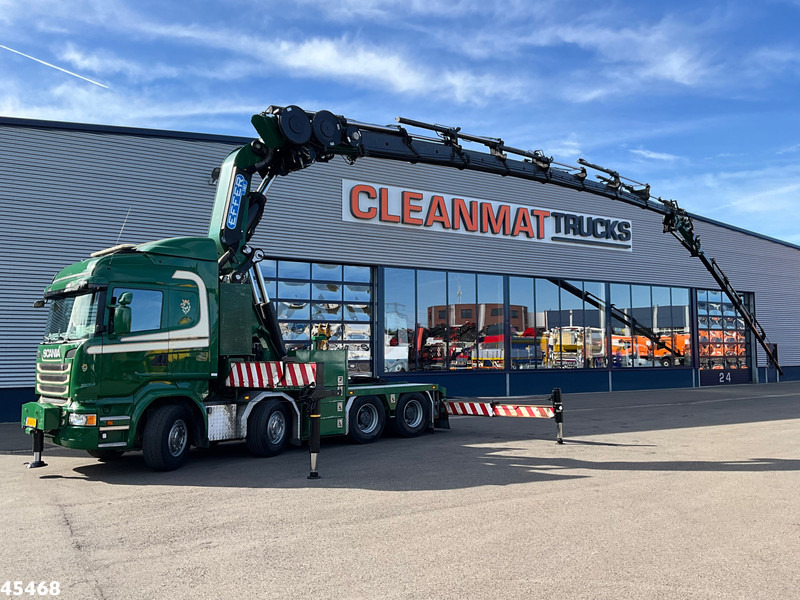 Scania R 490 8x4 Euro 6 Effer 140 Tonmeter laadkraan + Fly-Jib Just 283.508 km - Tractor unit: picture 1 Scania R 490 8x4 Euro 6 Effer 140 Tonmeter laadkraan + Fly-Jib Just 283.508 km - Tractor unit: picture 1