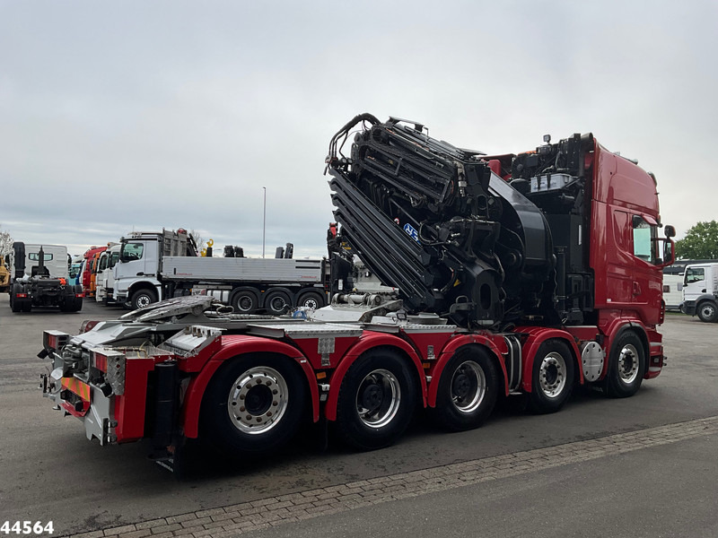 Tractor unit Scania R 620 10x4 V8 Retarder Effer 175 Tonmeter laadkraan + Fly-Jib Just 170.527 km!: picture 6