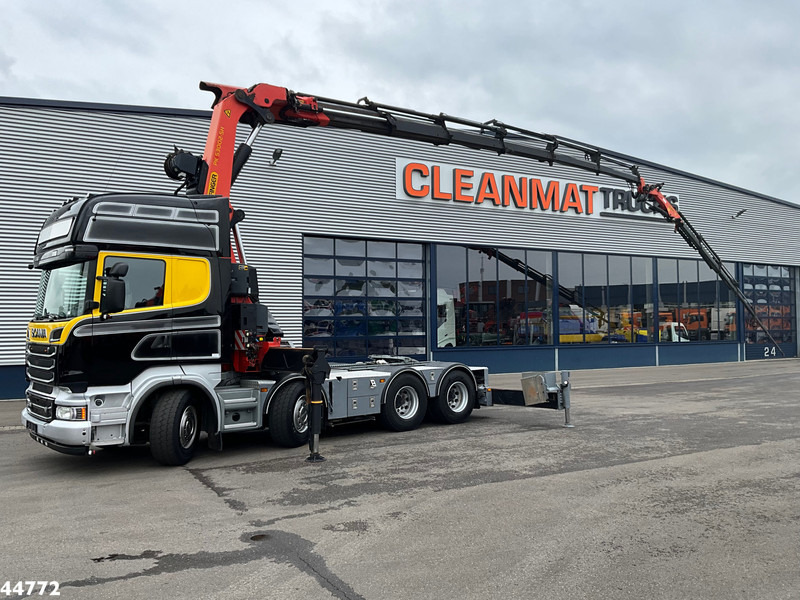 Scania R500 8x4 V8 Retarder Palfinger 53 Tonmeter laadkraan + Fly-Jib - Tractor unit: picture 1 Scania R500 8x4 V8 Retarder Palfinger 53 Tonmeter laadkraan + Fly-Jib - Tractor unit: picture 1