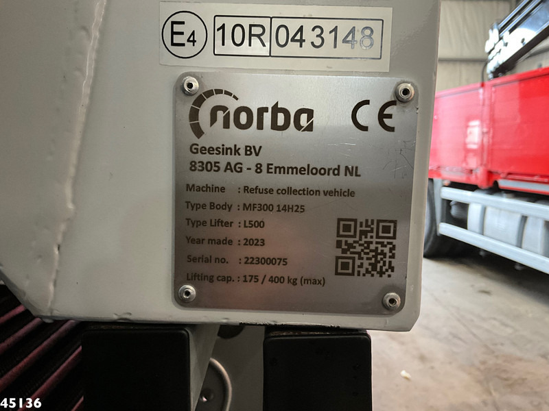 Leasing of Volvo FE 350 Norba MF 300 14m³ 2 compartimenten NEW and UNUSED! Volvo FE 350 Norba MF 300 14m³ 2 compartimenten NEW and UNUSED!: picture 19