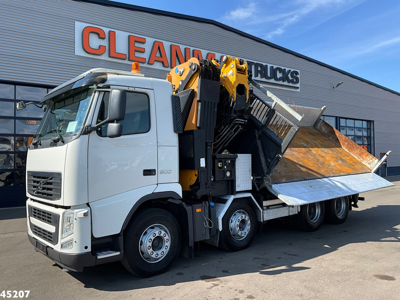 Volvo FH 500 8x4 Effer 65 Tonmeter laadkraan + Fly-Jib - Tipper, Crane truck: picture 3 Volvo FH 500 8x4 Effer 65 Tonmeter laadkraan + Fly-Jib - Tipper, Crane truck: picture 3