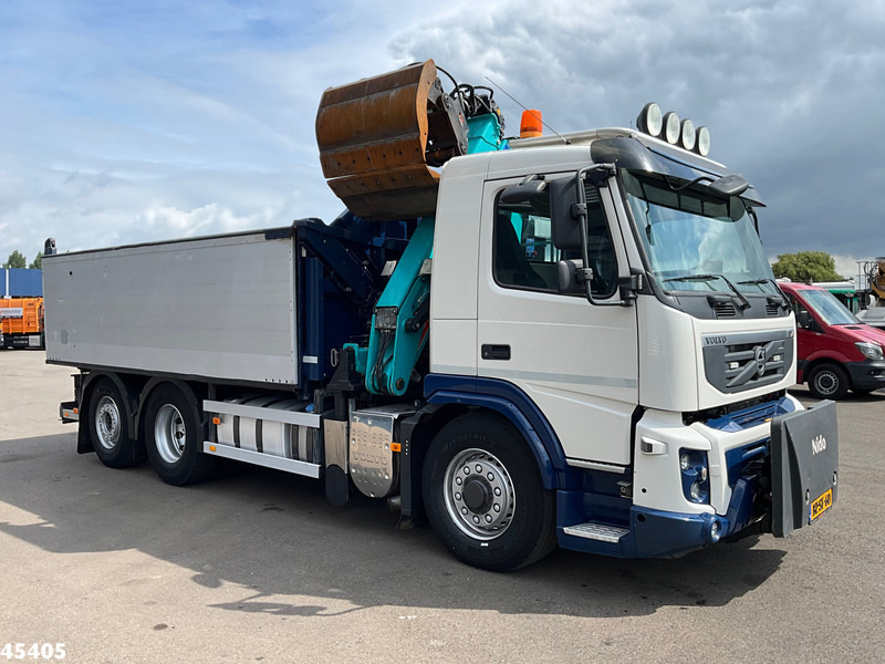 Volvo FM 330 6x2/6x4 Hydrodrive HMF 16 Tonmeter Z-kraan - Tipper, Crane truck: picture 4 Volvo FM 330 6x2/6x4 Hydrodrive HMF 16 Tonmeter Z-kraan - Tipper, Crane truck: picture 4