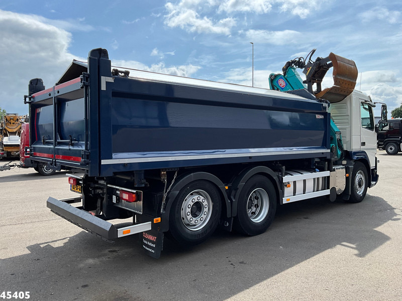 Tipper, Crane truck Volvo FM 330 HMF 16 Tonmeter Z-kraan: picture 7