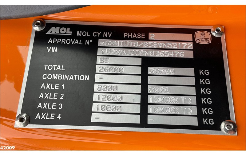 Garbage truck Volvo FM 330 VDK 23m³ SULO weighing system: picture 10