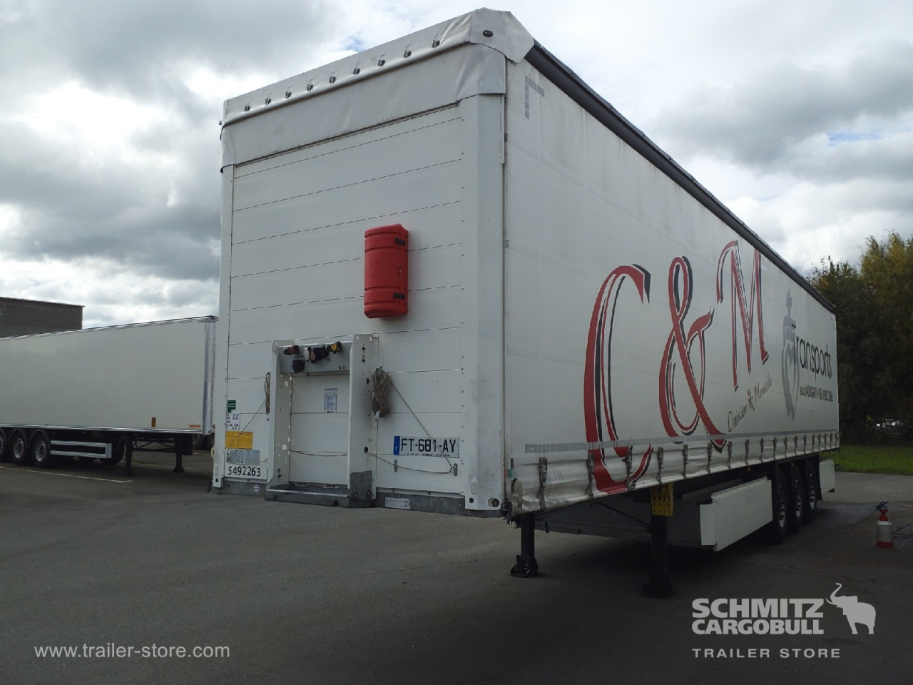 SCHMITZ Rideaux Coulissant Standard - Curtainsider semi-trailer: picture 3 SCHMITZ Rideaux Coulissant Standard - Curtainsider semi-trailer: picture 3