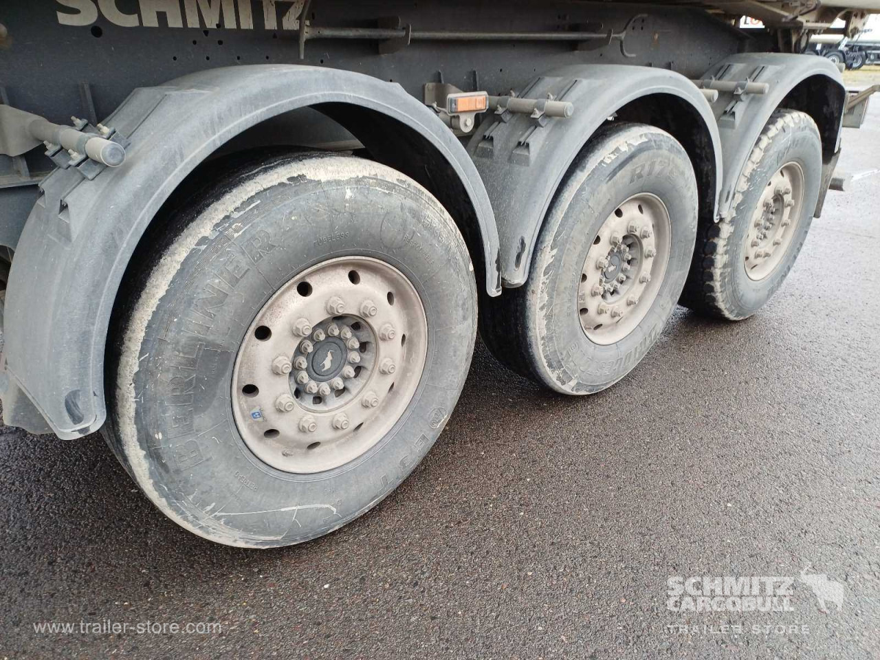 SCHMITZ Auflieger Kipper Alukastenmulde 24m³ - Tipper semi-trailer: picture 2 SCHMITZ Auflieger Kipper Alukastenmulde 24m³ - Tipper semi-trailer: picture 2