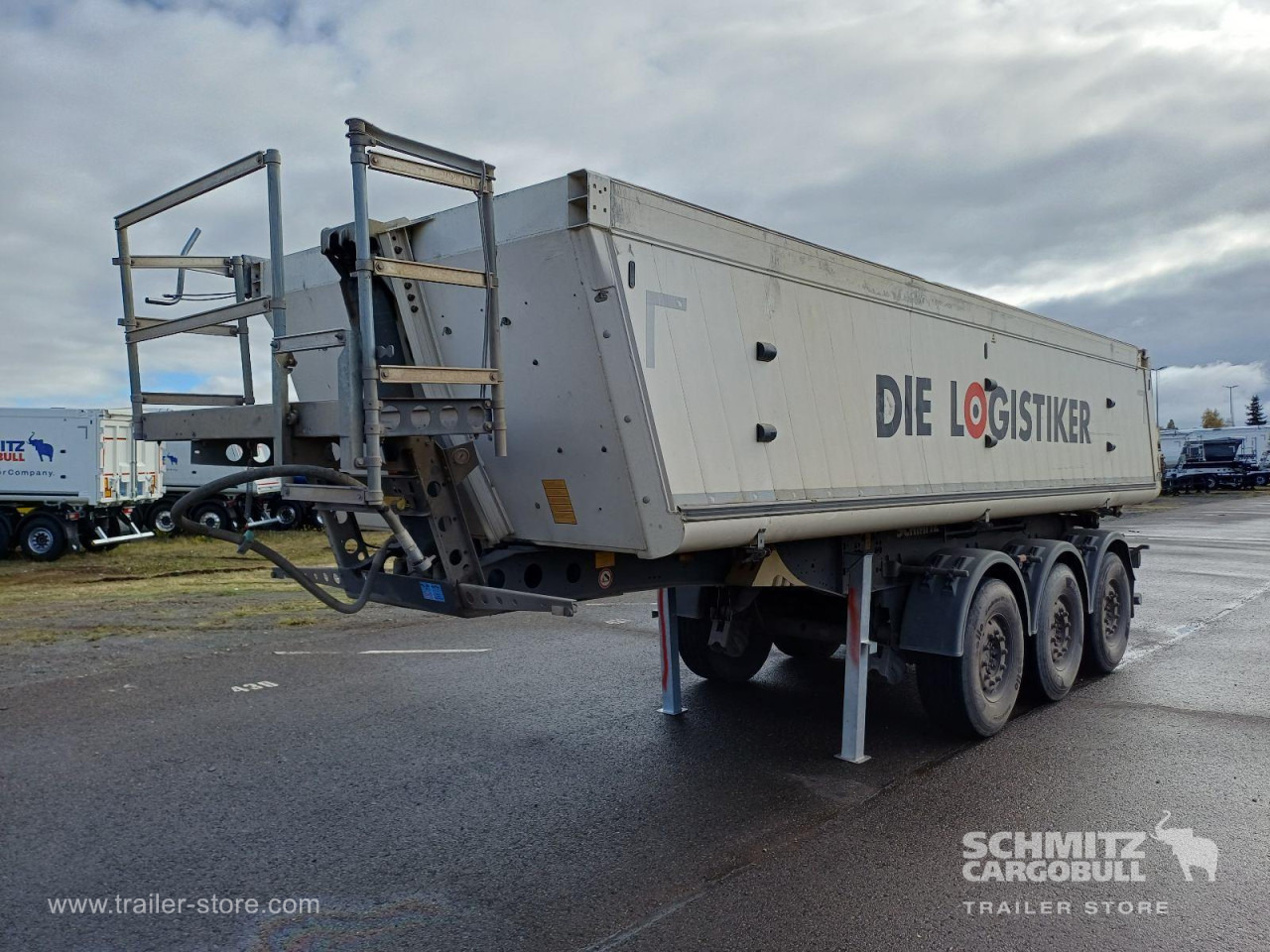 Tipper semi-trailer SCHMITZ Auflieger Kipper Alukastenmulde 24m³: picture 6 Tipper semi-trailer SCHMITZ Auflieger Kipper Alukastenmulde 24m³: picture 6